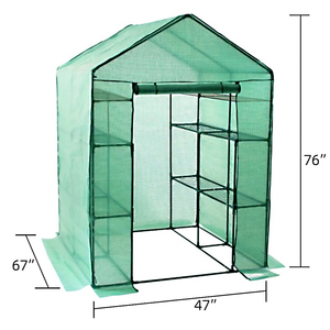 Marcher dans une serre intérieure et extérieure étagères robustes pour faire pousser des plantes, des <span class=keywords><strong>semis</strong></span>, des herbes en toute saison étagère de jardinage, serre de jardin - Product Image 1