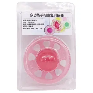 TPR Plastic Customized Colors Hand Holes Disk Decompression Massage Hot Selling Products Children's Toys