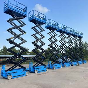 Elevador de Tijera Eléctrico Hidráulico de Alta Calidad y Durabilidad, Altura de Elevación de 6-8 m, para Logística, Almacenamiento y Operaciones de Acero - Product Image 2