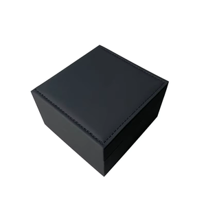 กล่องนาฬิกาไม้ปรับแต่งได้ บรรจุภัณฑ์สีดำ กล่องโชว์นาฬิกาแบบพรีเมียมที่ยั่งยืนได้ พร้อมที่เก็บนาฬิกา - Product Image 4