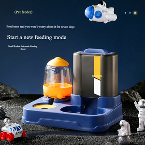 Alimentador automático inteligente para gatos con WiFi, control por aplicación, grabadora de voz, capacidad de 5L, cuenco de acero inoxidable, 6 comidas, programación de alimentos secos - Product Image 1