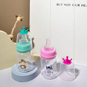 Bouteille d'alimentation en PP de qualité supérieure pour nouveau-né avec logo personnalisé en usine, 60 ml, qualité alimentaire, eau potable, lait maternel, soin sensoriel - Product Image 6