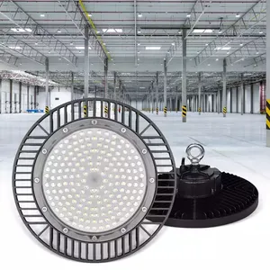 Lampu industri komersial 100W 150W 200W lampu sorot LED UFO Teluk tinggi