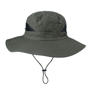 <span class=keywords><strong>Cappello</strong></span> da pesca ad asciugatura rapida estivo all'aperto con maglie e stringhe a prova di vento - Product Image 4