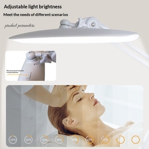 Lámpara LED de Escritorio Plegable con Clip, Diseño de Tiburón, Protección Ocular, para Uñas, Pestañas, Tatuajes y Belleza - Product Image 3