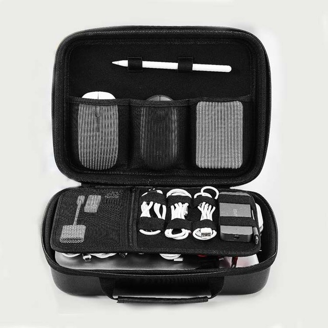 Water Resistant EVA  Shockproof Electronics Storage Case Organizer Bag Factory Supply