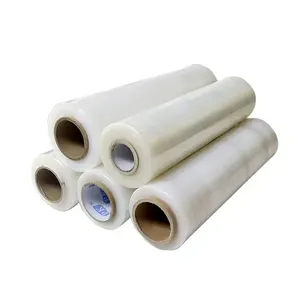 cheap Pangda High quality stretch plastic wrapping film clear pe strech film roll jumbo