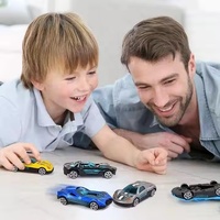 Véhicules Jouets Moulés sous Pression au 1:64, Style Course, en Alliage, Mini Modèles avec Roues Variées, en Gros, pour Collection de Garçons