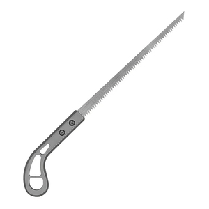 Scie à main, scie de jardin, scie à bois de 340 mm, mini scie pour couper le bois et les panneaux muraux - Product Image 1
