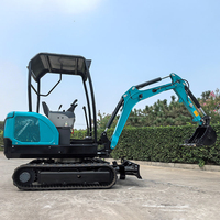 Mini-excavatrice sur chenilles compacte 2,25 tonnes avec moteur Laidong résistant à la chaleur et pompe hydraulique, idéale pour le désert – Vente directe usine