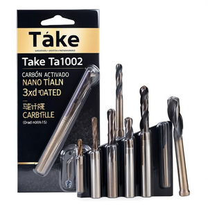 Foret universel en carbure Ttake Ta1002, revêtement Nano TiAlN, forets en carbure 3Xd - Product Image 2