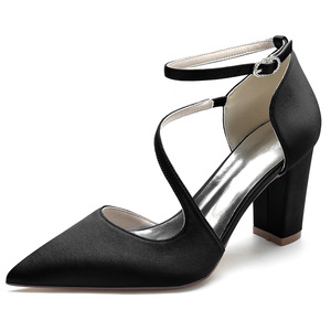 <span class=keywords><strong>Scarpe</strong></span> da <span class=keywords><strong>Sposa</strong></span> di Lusso con Tacco Quadrato, <span class=keywords><strong>Comode</strong></span> Calzature <span class=keywords><strong>Bianche</strong></span> Slip-On per la <span class=keywords><strong>Sposa</strong></span>, Primavera-Estate - Product Image 2