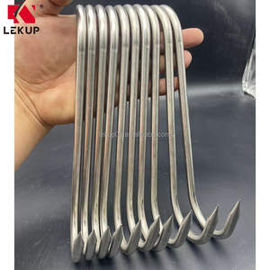 Vente en gros <span class=keywords><strong>de</strong></span> <span class=keywords><strong>crochet</strong></span> à viande en forme <span class=keywords><strong>de</strong></span> S <span class=keywords><strong>de</strong></span> haute qualité crochets suspendus <span class=keywords><strong>de</strong></span> type S 4 pouces <span class=keywords><strong>crochet</strong></span> <span class=keywords><strong>de</strong></span> <span class=keywords><strong>boucher</strong></span> en acier inoxydable pour suspendre le séchage - Product Image 3