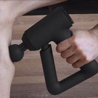 Pistolet de massage musculaire LUYAO LY-675A avec écran LCD pour relaxation musculaire, massage profond et triangulaire