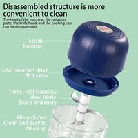 Mini hachoir à ail électrique sans fil, presse-ail, hachoir alimentaire domestique