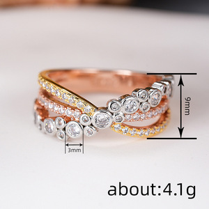 Anello di Diamanti F1678 in Oro Bianco, Taglio Brillante Rotondo, Colore G Naturale, Stile Classico per Fidanzamento Femminile - Product Image 6