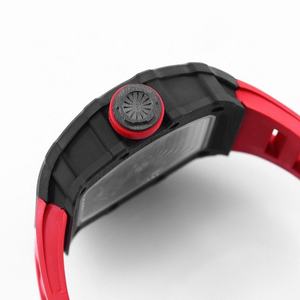 Reloj Mecánico de Esqueleto de Alta Calidad BBR, Movimiento RMAL1, Carbono NTPT, Caja de Acero de 41 mm, Correa de Goma, Esfera NT35-02 - Product Image 6