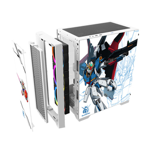 Biểu Tượng Tùy Chỉnh Coolmoon Chơi Game PC Tủ Máy Tính Để Bàn <span class=keywords><strong>ATX</strong></span>/ITX Đầy Đủ Tháp Trường Hợp Máy Tính Với Side Bảng Điều Chỉnh Cửa Sổ Chất Lượng Cao PC Trường Hợp - Product Image 3