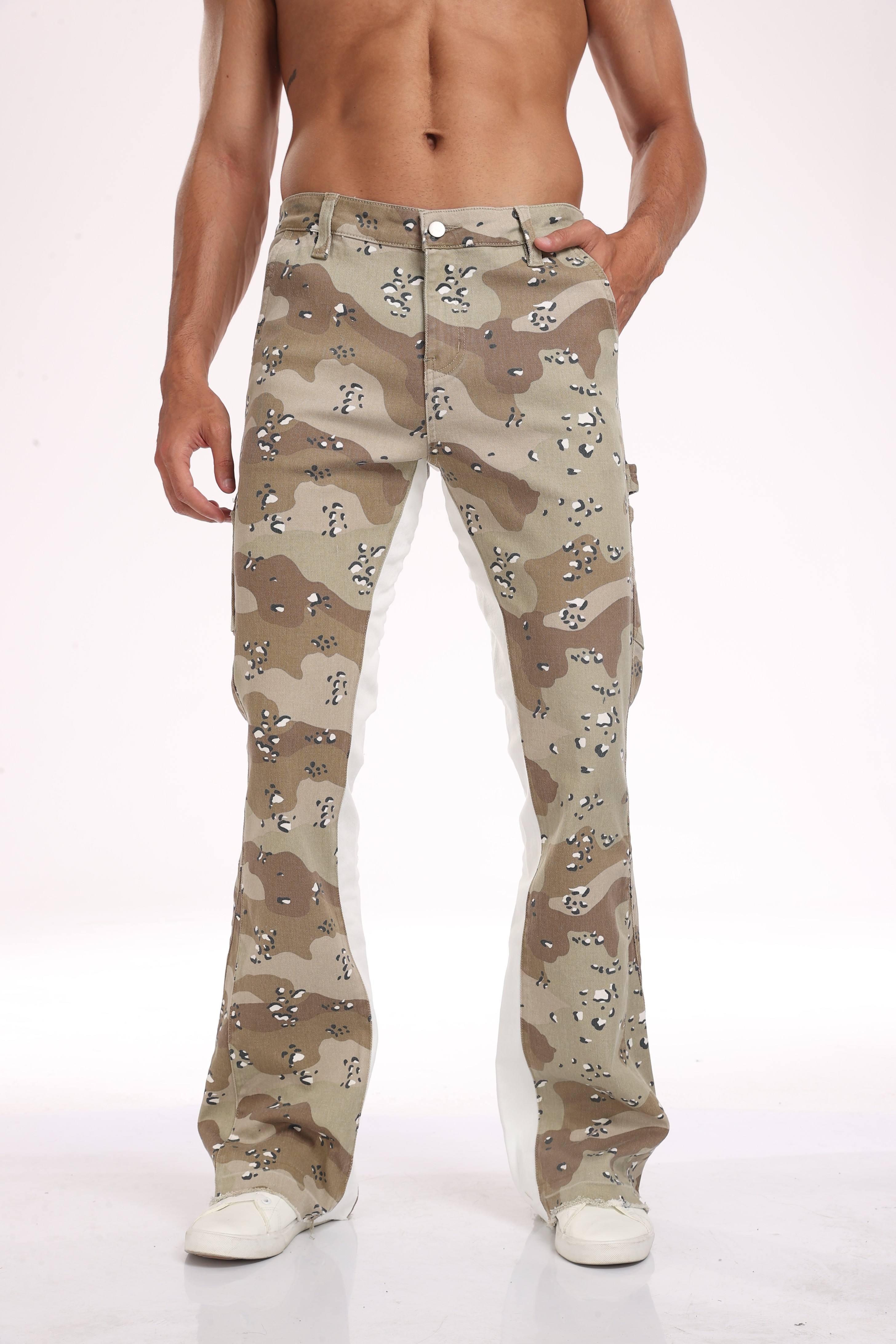 สีน้ำตาลลายพราง