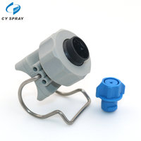 Nouvelle série CY SPRAY 26988 – Buse à boule réglable en plastique, jet plat et cône complet, 1/8-2 pouces, pour pulvérisateur d'irrigation agricole 6