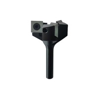 Miaorui 8*39 * 62L * 3T remplaçable carbure Insert CNC Spoilboard surfaçage fraise travail du bois routeur Bits bois rabot