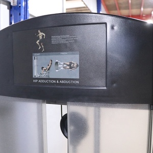 Double intérieur fonctionnel/cuisse externe hanche & <span class=keywords><strong>adduction</strong></span> home-trainers acheter gym fitness équipements - Product Image 3