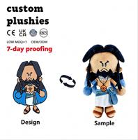 Peluche Anime Personnalisée OEM ODM, Jouets en Peluche Doux Personnalisables, Mascotte, Personnage, Décoration Personnalisée, Peluche sur Mesure