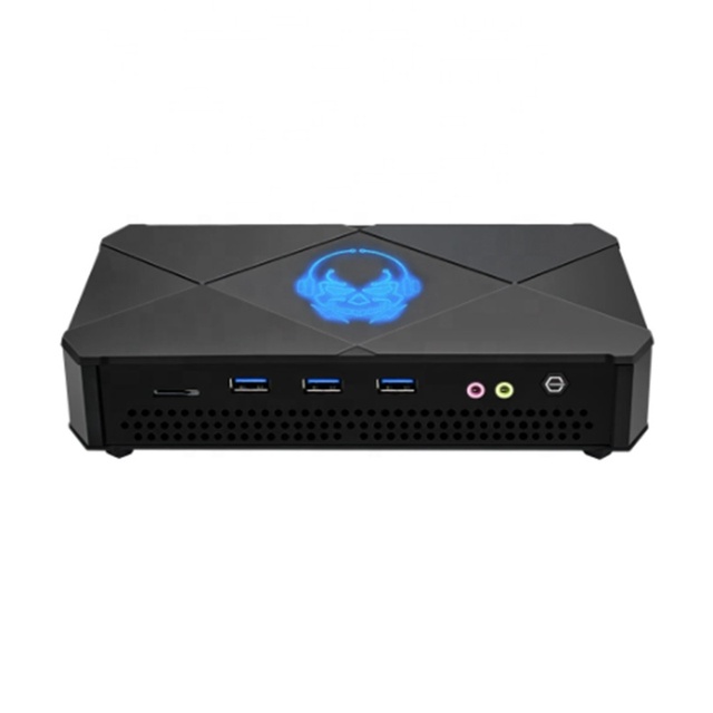 New Free Shipping Gaming Mini PC Ryzen R7 5800H 2*DDR4 2*M.2 NVMe SSD 2.5G LAN 3x4K Display