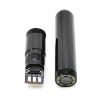 Endoscope industriel Pixmoteur 6 mm, caméra boroscope USB 2.0, module 0,3 MP, étanche, 640x480 px, 25 FPS MJPEG, 87 FOV, 6 LED