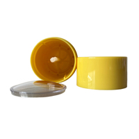 Emballage de bâton anti-transpiration jaune, 10 pièces, 75g, rond, rechargeable, déodorant, jaune/2.5oz, push up