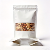 Sachets refermables personnalisés mats, anti-odeur, de qualité alimentaire, avec fermeture éclair, pour emballage de chewing-gum et aliments pour animaux de compagnie