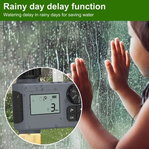 Water <b>Timer</b> System Outdoor Rainproof Analogue Garden Lawn Sprinkler Equipment Plastic Garden Hose Faucet Watering - Product Image 3