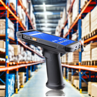 Terminal de données mobile industriel 5,5''-6 pouces Android 13 PDA NFC RFID Wi-Fi 4G SDK Lecteur de codes-barres 2D 13,56 MHz IP65 64 Go Snapdragon
