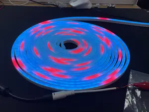 Wasserdichte Programmierung RGB IC Magic 4-Draht-Silikon 6x12 8x16 6mm 8mm Cut table Strip flexible LED Neon für LED-Leucht reklame