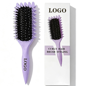<span class=keywords><strong>Spazzola</strong></span> per <span class=keywords><strong>Capelli</strong></span> con Logo Personalizzato, Funzione Massaggio, Impermeabile, per Definizione e Arricciatura - Product Image 1