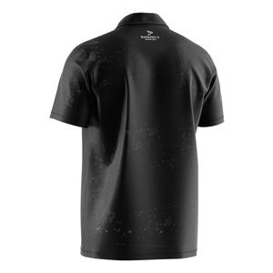 T-shirt de sport à séchage rapide de haute qualité pour hommes, t-shirt polo surdimensionné, chemises de bowling rétro - Product Image 4