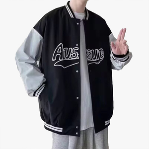Fashion Brand Baseball <b>Jacket</b> Men Spring Autumn New Style Customizable Loose Casual <b>Pilot</b> <b>Jacket</b> Coat Trendy Fashion Coat - Product Image 3