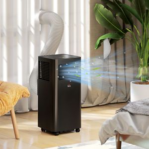 Aire Acondicionado Portátil de 10000 BTU con Deshumidificador, Temporizador de 24H, Kit de Ventana Negro para Habitación o Coche, Enchufe del Reino Unido, Modelo D0100XUYFNA - Product Image 3