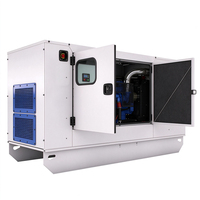 Générateur diesel triphasé 72 kW en conteneur, insonorisé, refroidi par eau, démarrage automatique à distance, alimentation de secours, commande à distance automatique ATS