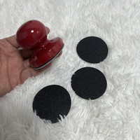 Lime à ongles ronde en bois pour animaux de compagnie, outils de coupe des pattes des chiens, tampon à gratter pour les pattes des chiens, lime à ongles pour chiens