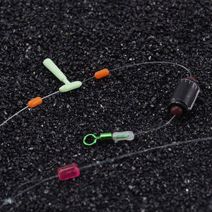 Kit de pêche Magic Beanless Combination avec flotteur auto-bloquant, échelle de taille, plomb rapide, perle d'arrêt en silicone et flotteur de rivière profil T - Product Image 3