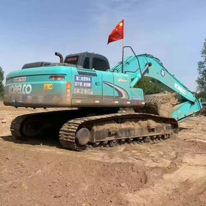 Excavatrice Kobelco SK260LC d'origine japonaise à vendre, bon état, modèle 2022, capacité de la benne de 1,1 m, moteur Kobelco, boîte de vitesses, pompe à engrenages - Product Image 1