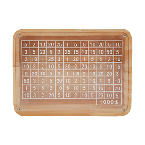 Tirelire en bois best-seller populaire comme boîte d'économie d'argent avec comptoir parfait pour les enfants comme cadeau - Product Image 1