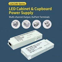 Alimentation LED multifonctionnelle AC/DC à tension constante 220V/DC12V/24V/36W à ports multiples pour éclairage de meuble - Offre Spéciale