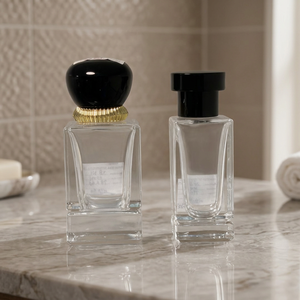 Flacon de parfum de luxe unique avec pompe, capuchon personnalisé, pulvérisateur pour flacons - Product Image 3