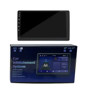 Android Carplay 9 inci mobil pintar, Monitor Radio mobil Navigator GPS otomatis