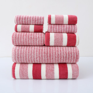Ensemble <span class=keywords><strong>de</strong></span> serviettes en corail polaire <span class=keywords><strong>de</strong></span> grande taille - 8 pièces, serviettes <span class=keywords><strong>de</strong></span> bain <span class=keywords><strong>de</strong></span> qualité supérieure, absorbantes, douces, luxueuses, ensemble <span class=keywords><strong>de</strong></span> serviettes <span class=keywords><strong>de</strong></span> bain et <span class=keywords><strong>de</strong></span> visage, séchage rapide, débarbouillette - Product Image 3