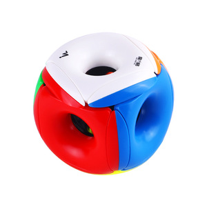 Qiyi – cube de gravité creux 3x3, couleur unie, forme irrégulière, jouet éducatif pour enfants, jeu de puzzle stimulant le cerveau - Product Image 5