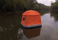 Tente flottante gonflable en PVC Foerstine, nouvelle, pour bateau, plage, camping en plein air
