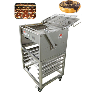 Machine automatique d'enrobage et de glaçage de chocolat 110V/220V, 12-20 pièces/lot, largement utilisée pour la glaçage des beignets - Product Image 1